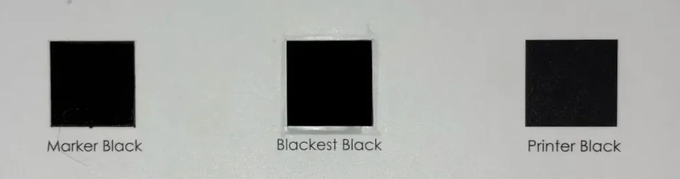 The Blackest Black