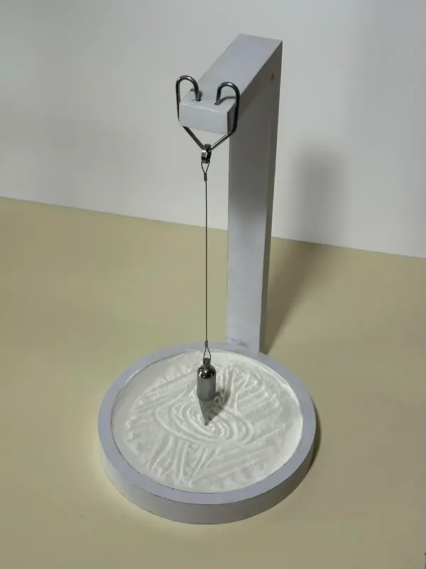 Sand Lissajous Pendulum