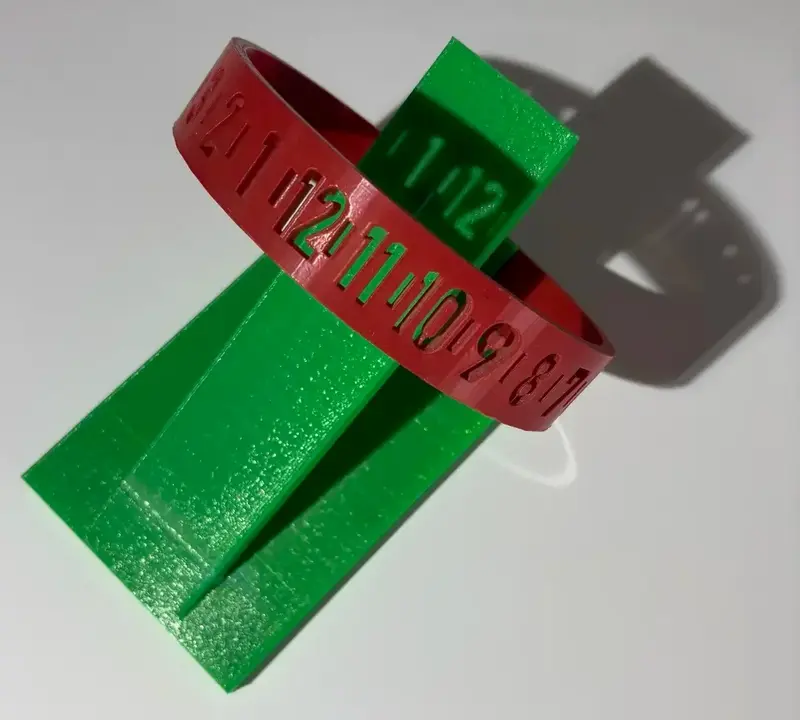 The Solar Ring Clock