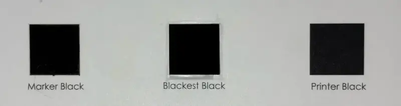 The Blackest Black