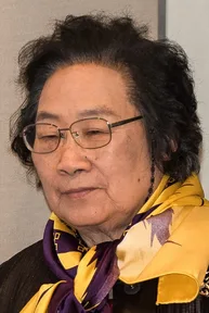 Tu Youyou in Stockholm in 2015, the year of her Nobel Prize