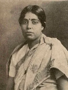 A photograph of Janaki Ammal