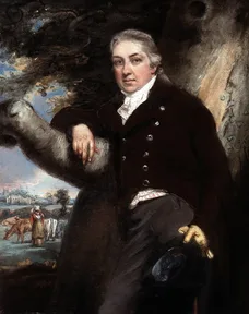 A painted portrait of Edward Jenner