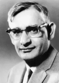 A photograph of Har Gobind Khorana