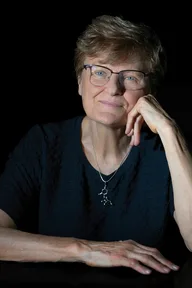 A photograph of Katalin Karikó in 2024