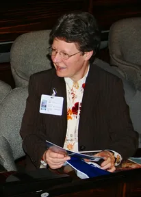 A photograph of Jocelyn Bell Burnell in 2009